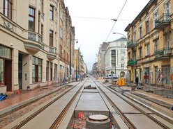 Torowisko na skrzyżowaniu ul. Gdańskiej i ul. Legionów