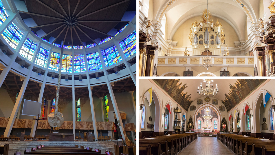 Łódź. Oszałamiające wnętrza kościołów w Łodzi. Sakralna architektura naprawdę robi wrażenie!