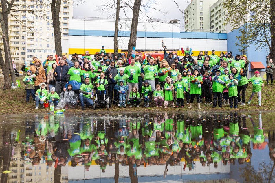 Łódź. Lany Poniedziałek na Manhattanie w Łodzi. Tak Łodzianie celebrowali śmigus-dyngus!