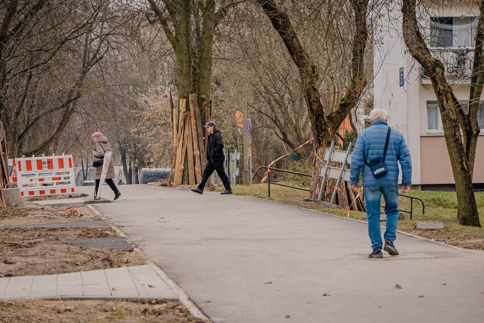 Łódź. Remont ul. Łanowej w Łodzi