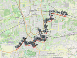 Łódź. 3. Linia 75A MPK Łódź