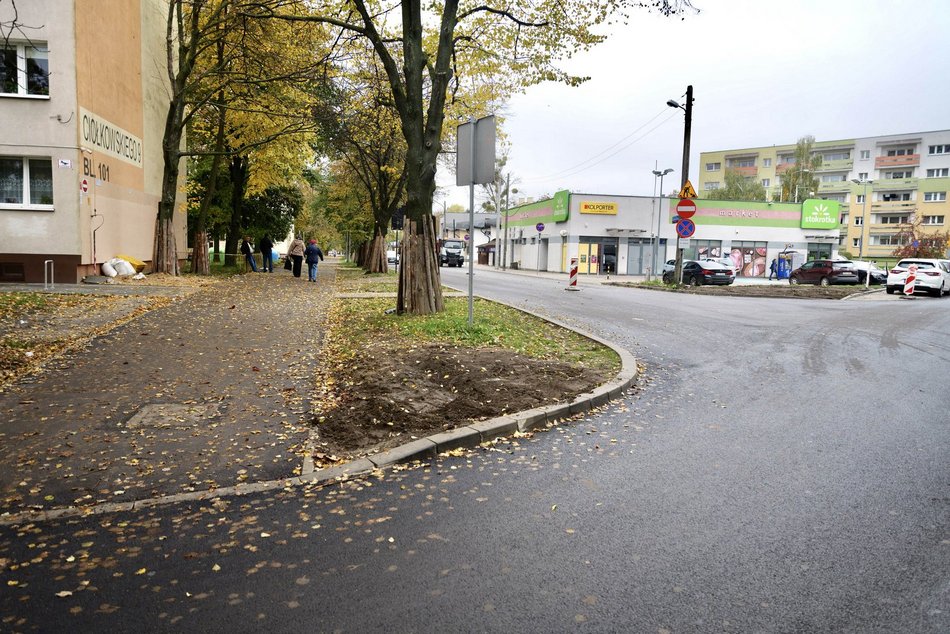 Remont Ciołkowskiego w Łodzi na finiszu. Drogowcom zostały tylko prace wykończeniowe