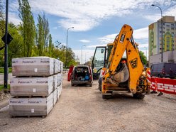 Łódź. Remont Wielkopolskiej. Mogą układać pierwszą warstwę asfaltu