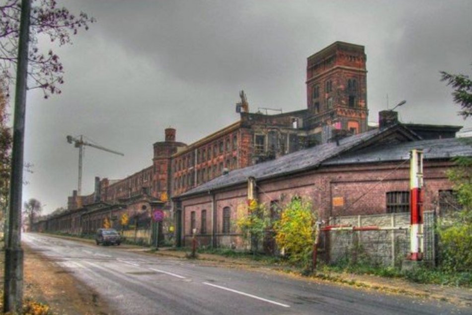 Lofty na Księżym Młynie przed remontem