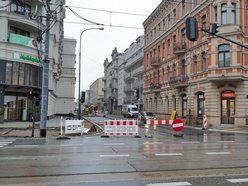 Łódź. Remont Radwańskiej