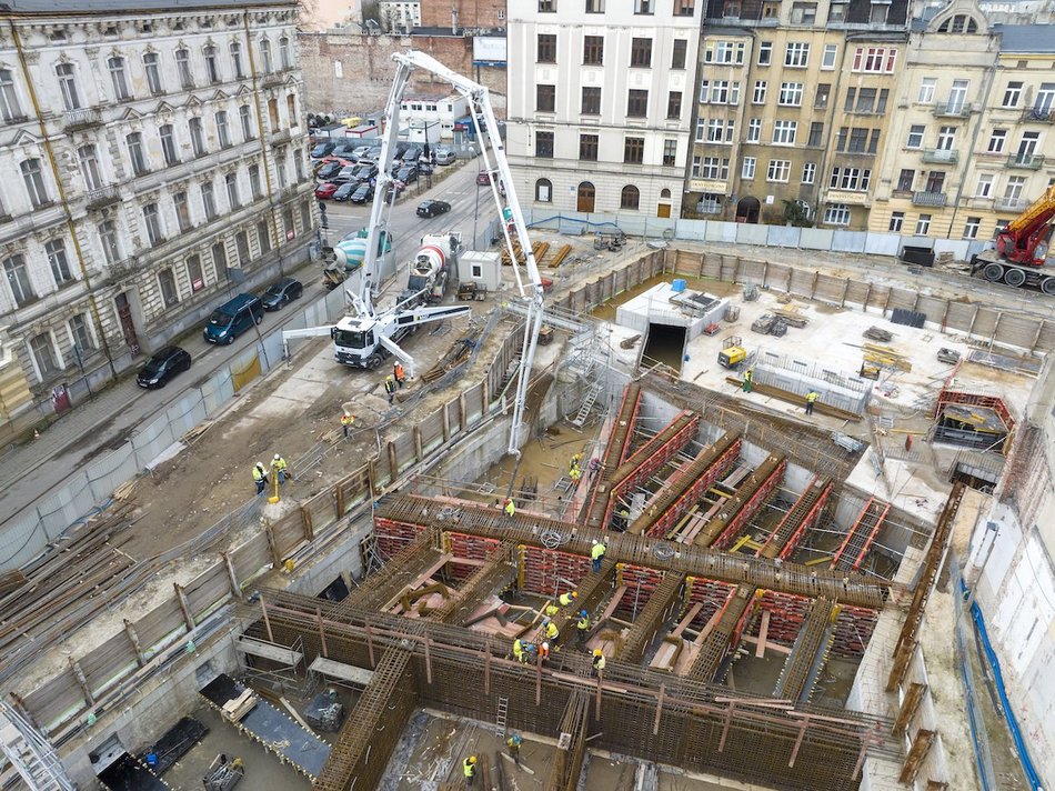 Tunel średnicowy pod Łodzią. Budowa stacji Łódź Śródmieście