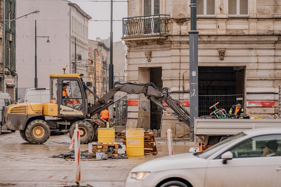 Remont skrzyżowania Legionów i Zachodniej