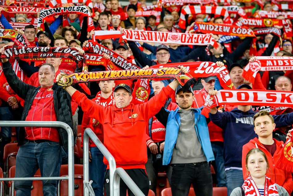Łódź. Kibice na meczu Widzewa Łódź z Lechią Gdańsk. Byłeś/aś? Odszukaj się w naszej galerii