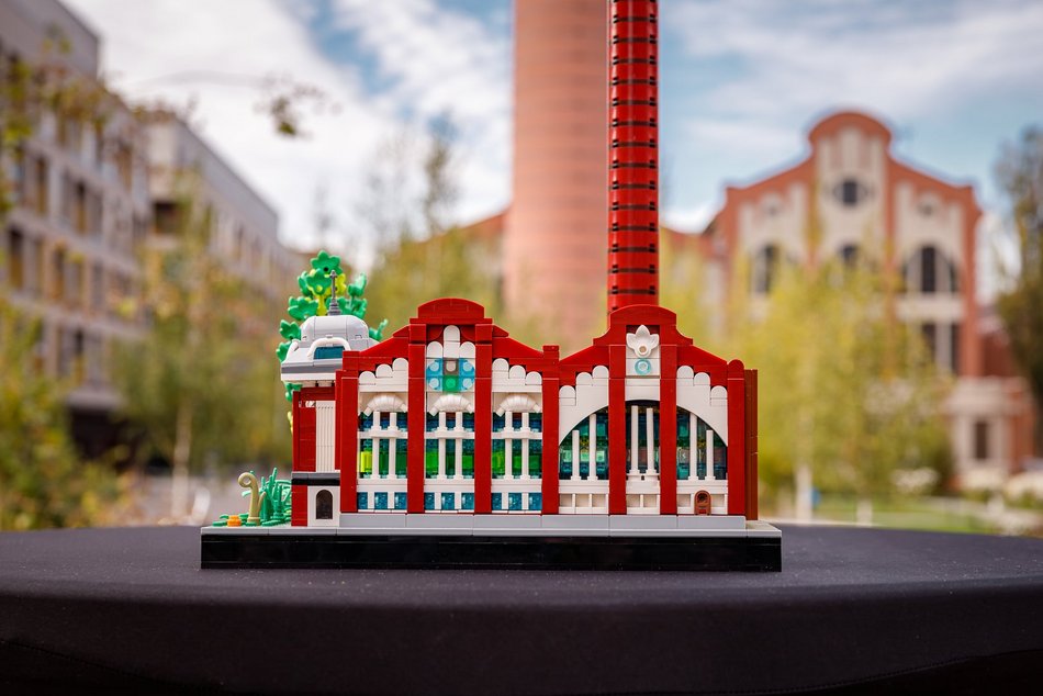 Elektrownia Scheiblera z klocków LEGO