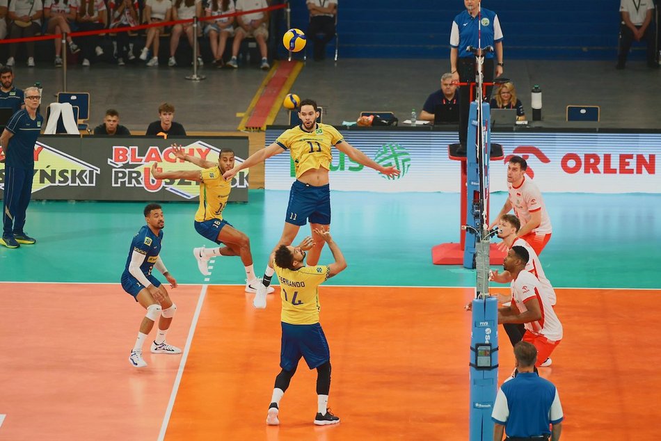 Łódź. Polska gra z Brazylią! Pełne trybuny w Atlas Arenie w Łodzi