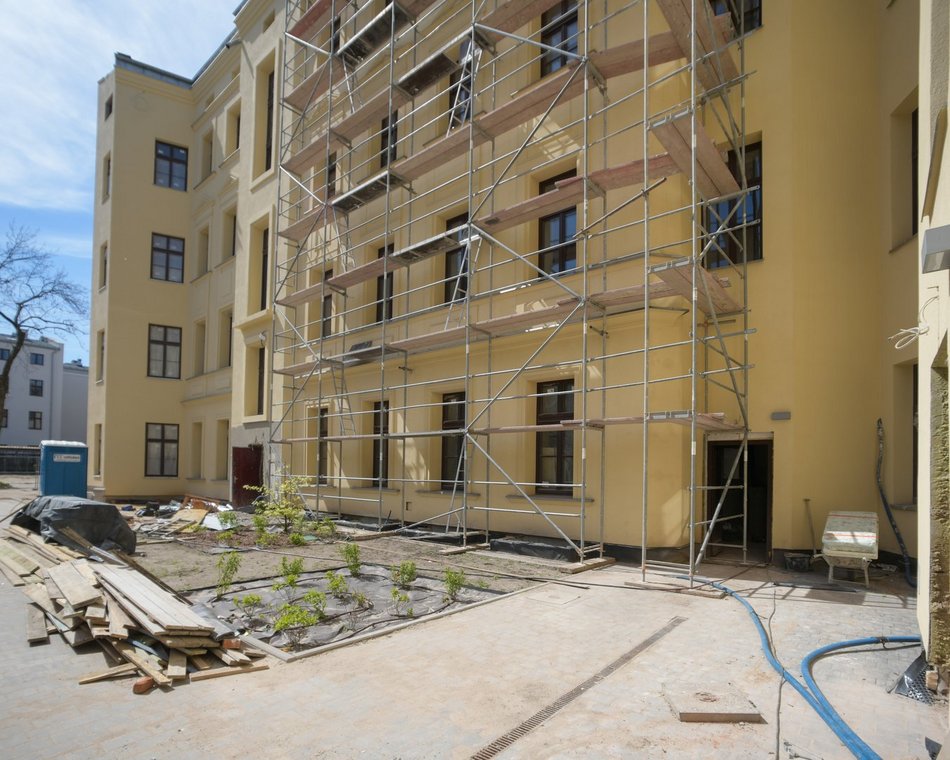 Kamienice z ul. Rewolucji 1905 r. 13, 15 i 17 po remoncie