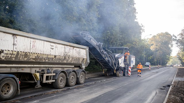 Remont Krakowskiej. Połowa drogi gotowa, rozpoczęto drugi etap prac