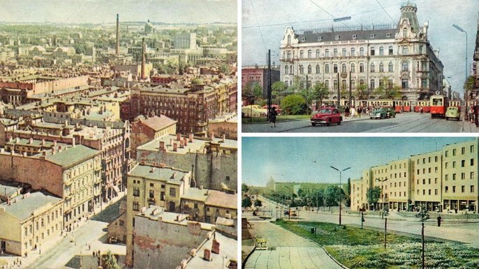 Łódź. Dawna Łódź na kolorowych fotografiach. Takie miasto wspominamy z nostalgią