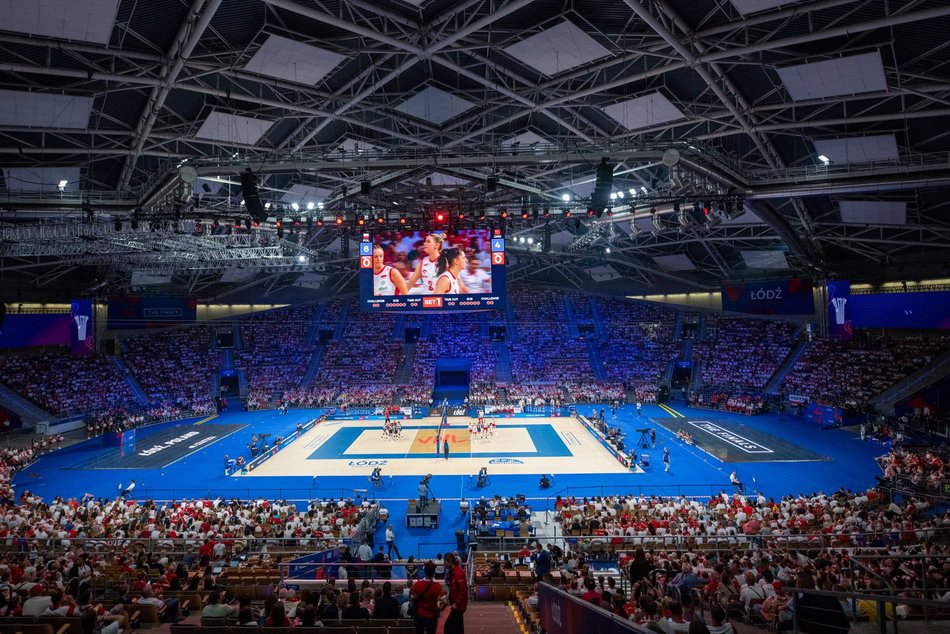 Łódź. Liga Narodów w Atlas Arenie w Łodzi. Sprawdź, jak przebiega rywalizacja!