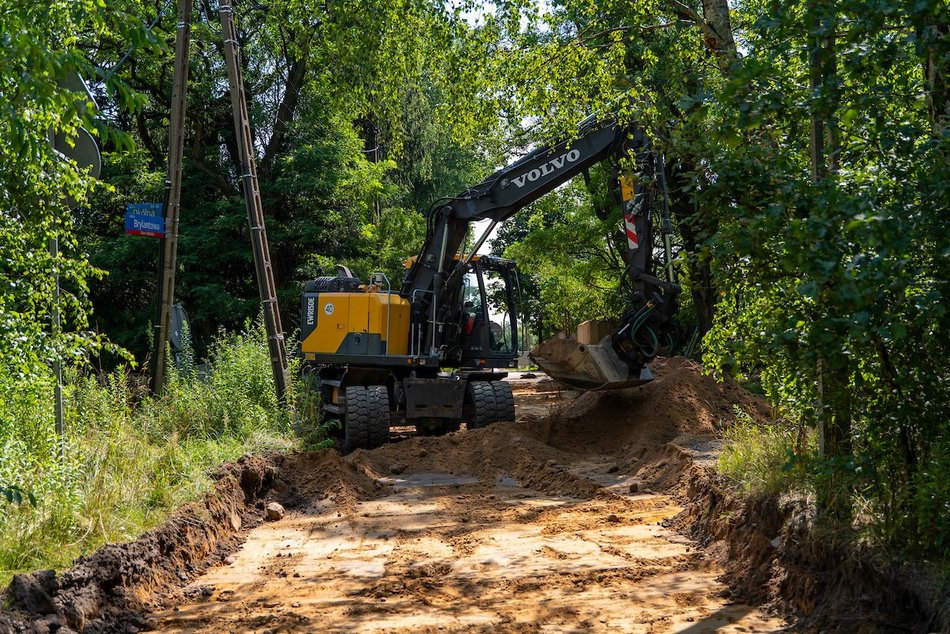 Łódź. Remont Brylantowej wystartował