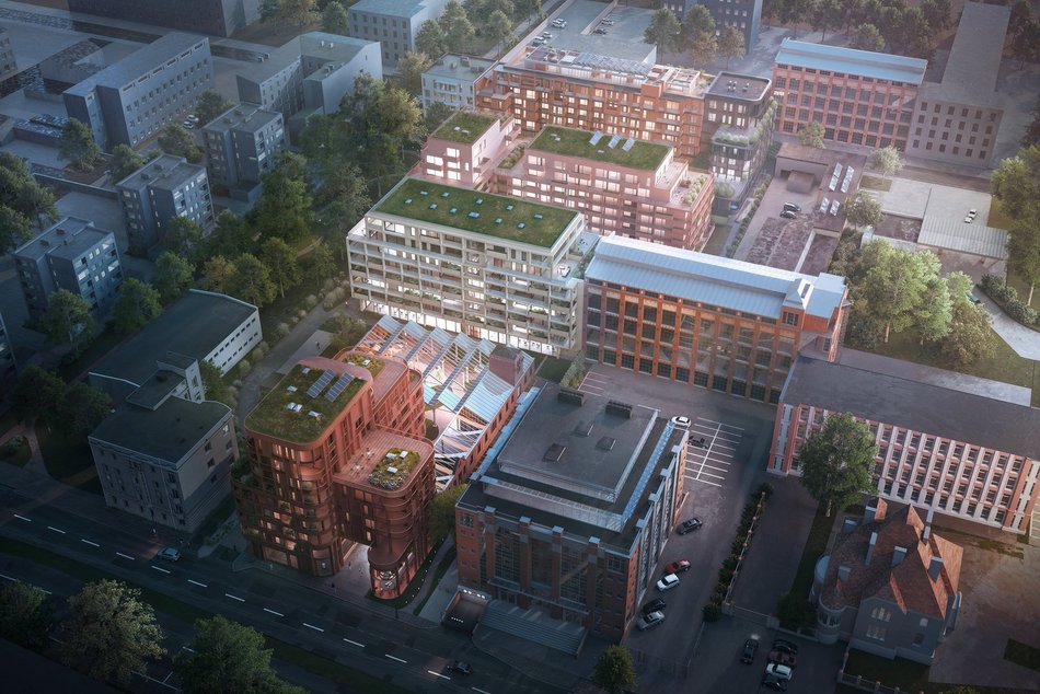 Łódź. Nowe mieszkania na Polesiu w Łodzi - wizualizacja