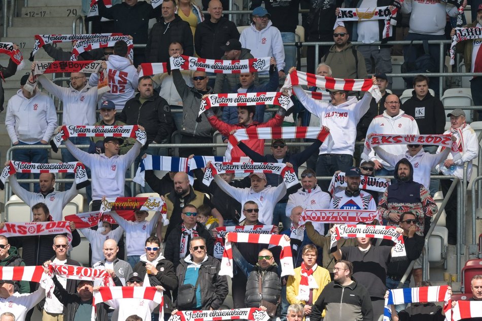 Kibice na meczu ŁKS Łódź ze Stalą Rzeszów. Byłeś? Odszukaj się w galerii