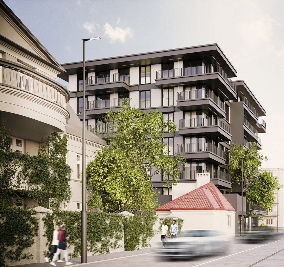 Łódź. Mieszkania z widokiem na park Staszica w Łodzi. Nowoczesna architektura i strefa wellness