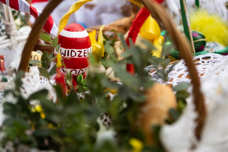 Łódź. Święcenie pokarmów w Sercu Łodzi. To już tradycja kibiców Widzewa Łódź