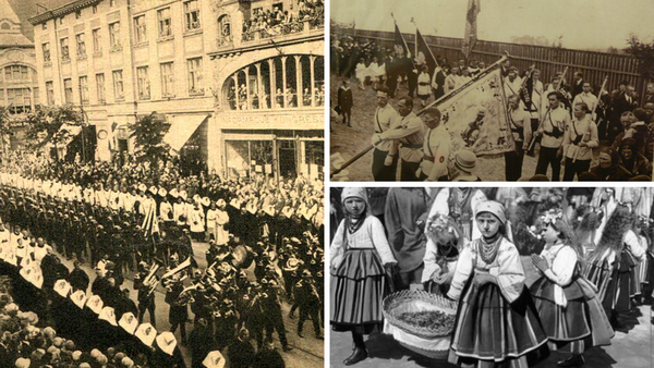 Łódź. Boże Ciało w dawnej Łodzi