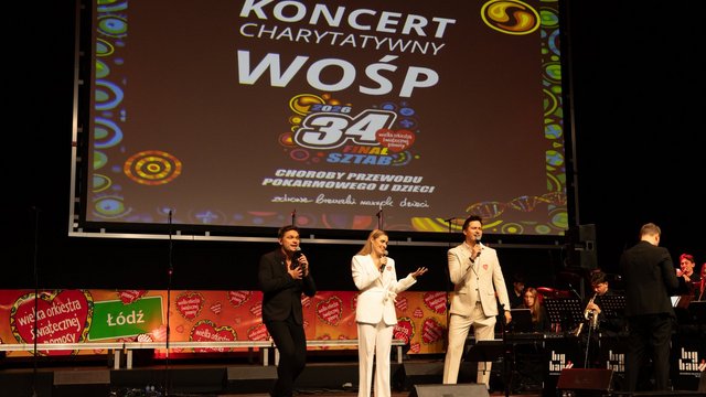 Charytatywny koncert w ramach WOŚP 2026 w Łodzi. Świetni artyści i muzyka filmowa [ZDJĘCIA]