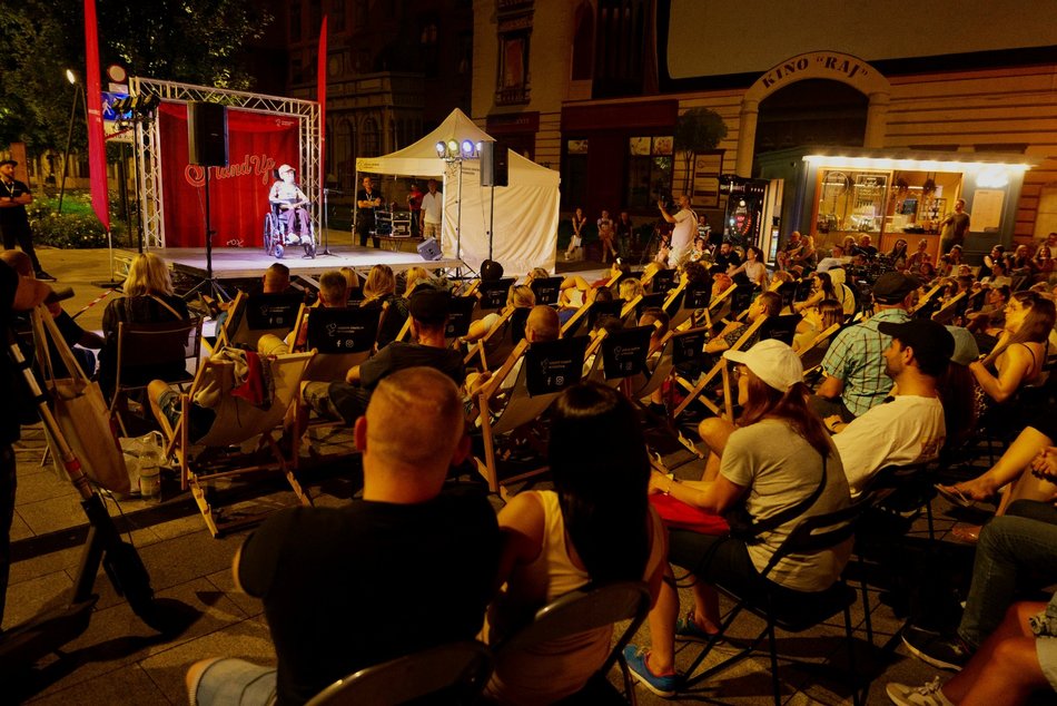 Łódź. Stand-up Piotrkowska w Łodzi. Mnóstwo śmiechu w upalny wieczór