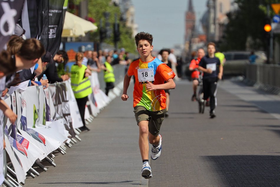 Mini Bieg Ulicą Piotrkowską.