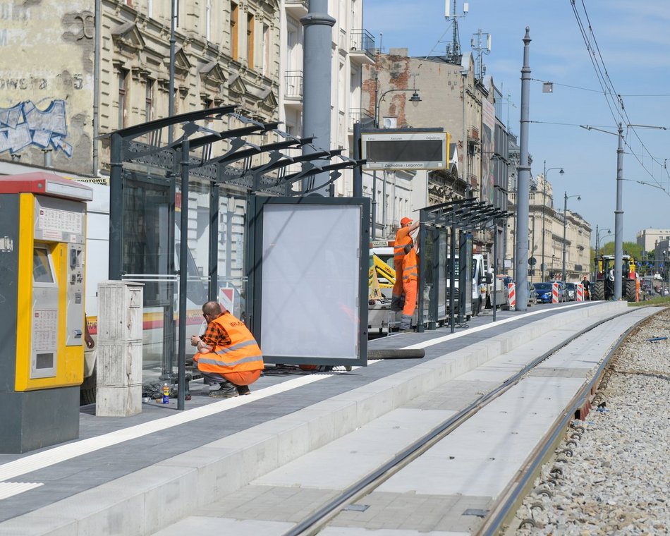 Zachodnia. Nowe przystanki już prawie gotowe