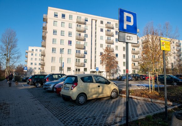 Remont na Zarzewie. Parking Nurta-Kaszyńskiego