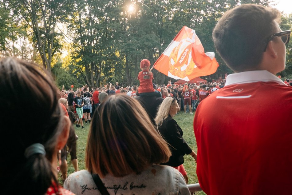 Widzew Łódź zaprezentowany! Byłeś/aś w parku Widzewskim? Odszukaj się w galerii!