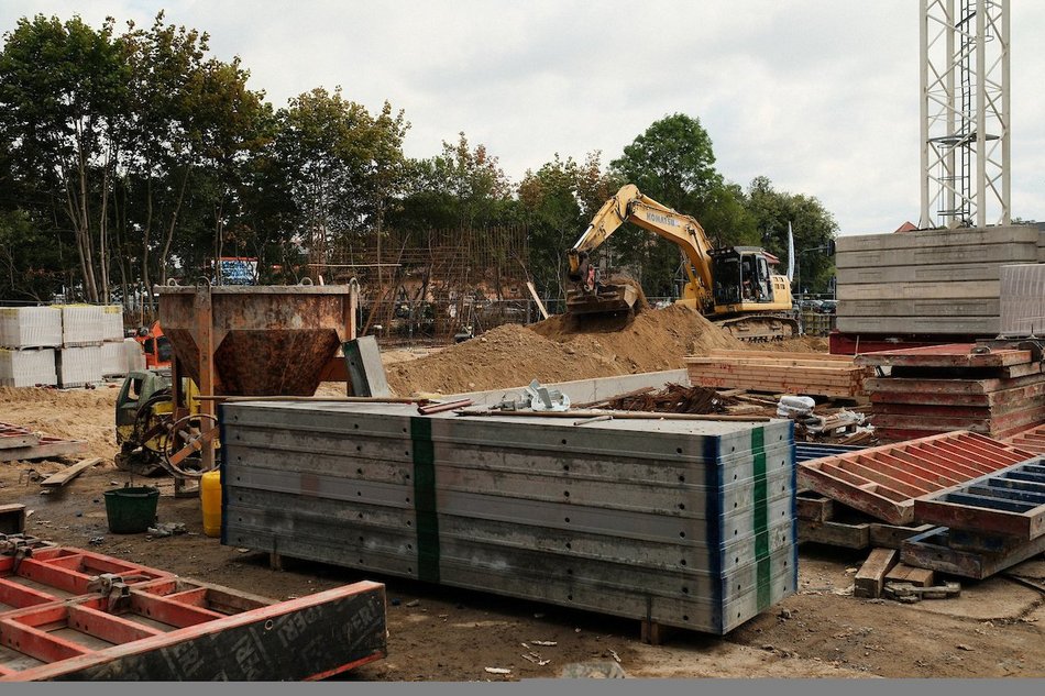 Łódź. Nowe przedszkole w Nowosolnej. Budowa nie zwalnia tempa