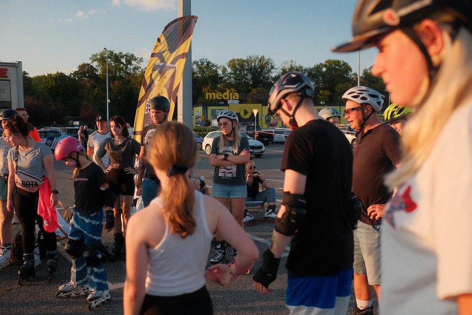 Łódź. Kolejna edycja Nightskating za nami. Rolkarze opanowali Łódź