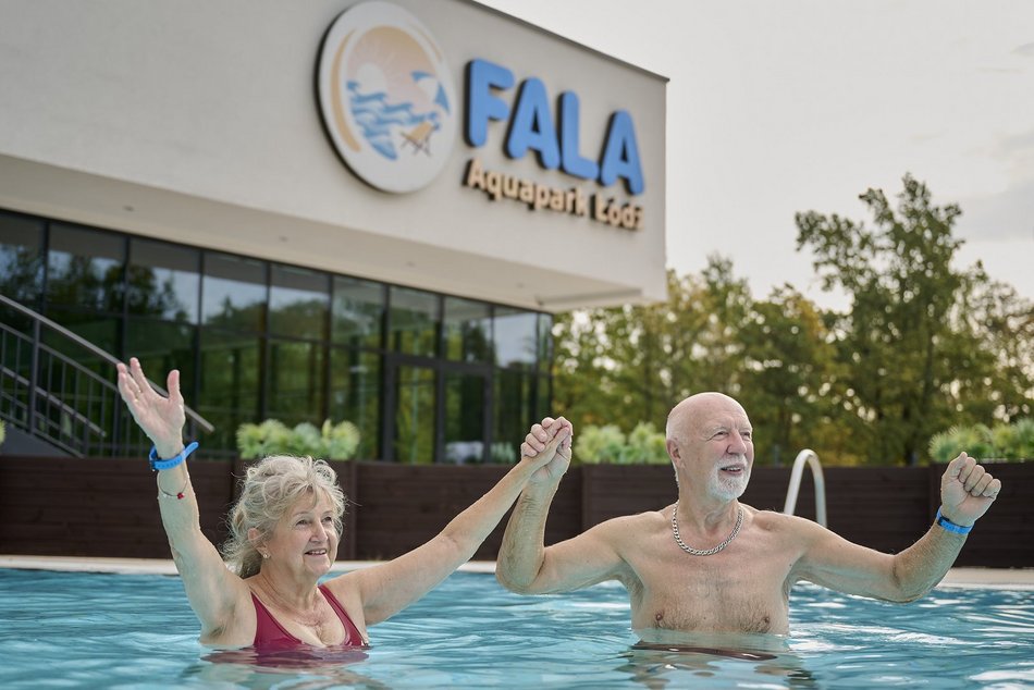 Finał Senioraliów w Aquaparku Fala