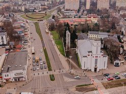 Łódź. Ulica Broniewskiego w Łodzi
