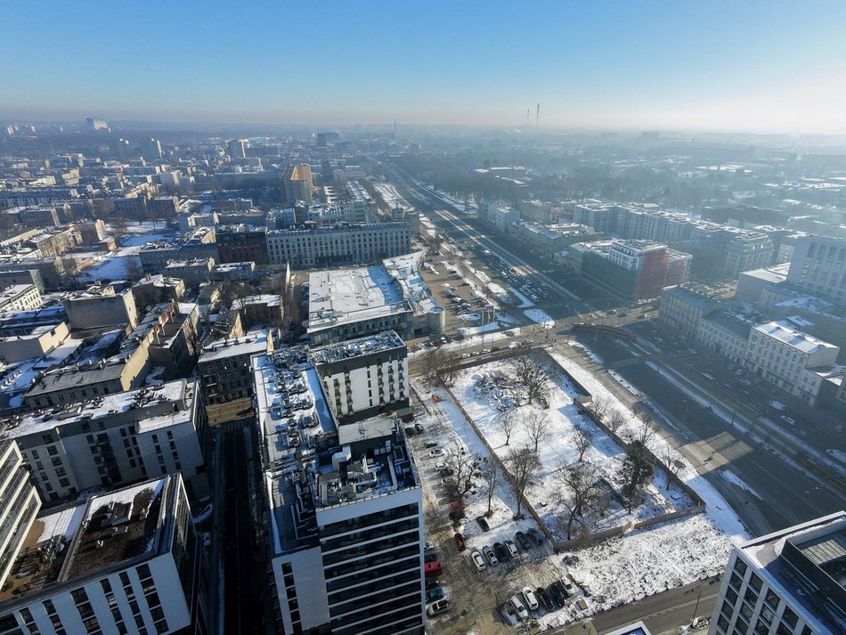 Działka przy trasie W-Z w Łodzi przestanie świecić pustkami