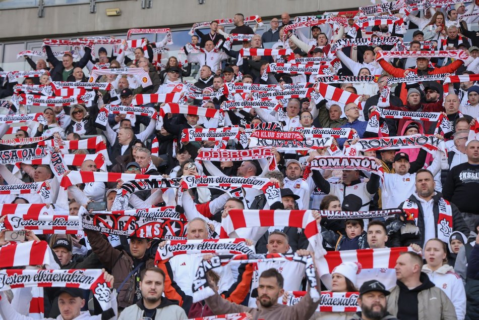 Łódź. Kibice na meczu ŁKS Łódź z Ruchem Chorzów. Byłeś/aś? Znajdź się w galerii!