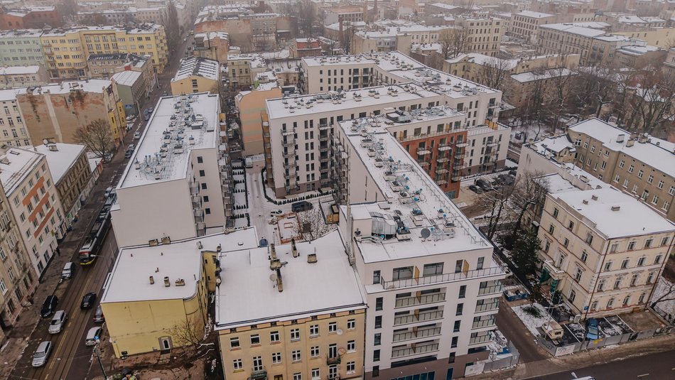 Łódź. Nowe osiedle w centrum Łodzi gotowe. Ponad 400 mieszkań czeka na odbiór kluczy!