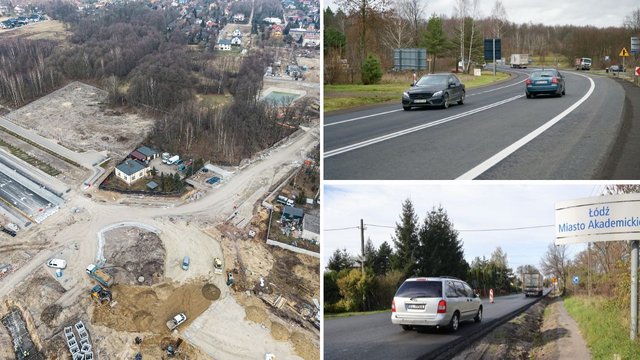 Łódź. Remonty na drogach do autostrad. Wyjeżdżasz na ferie? Musisz o tym wiedzieć!