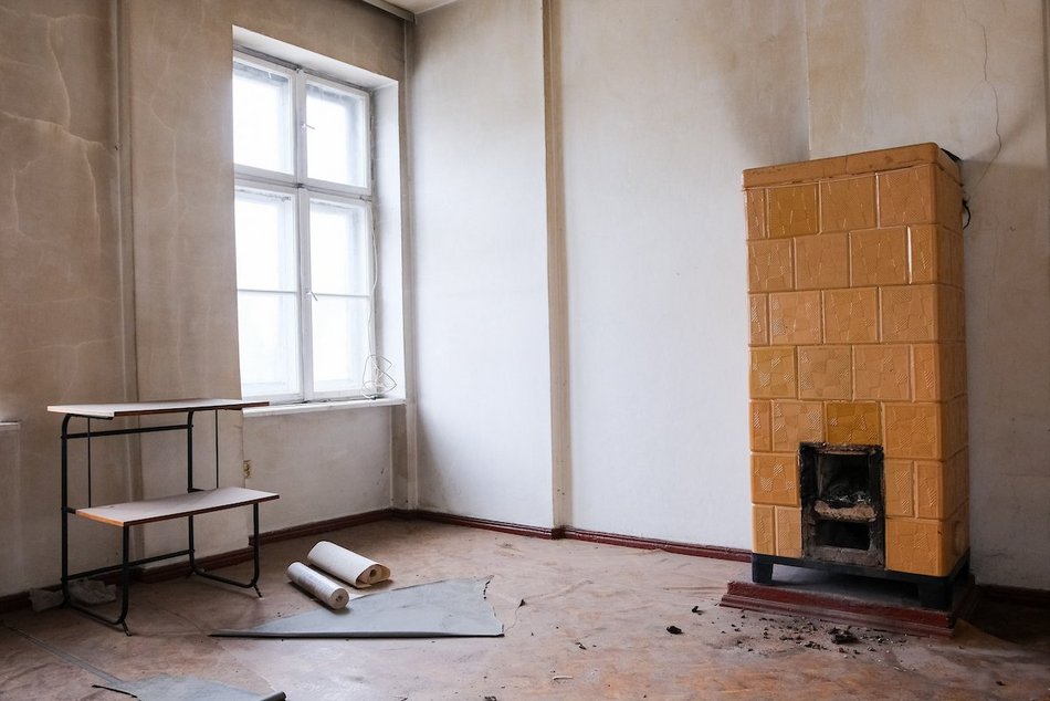 Łódź. Kamienica przy ul. Włókienniczej 17