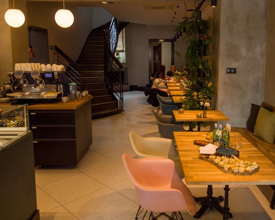 wnętrze piekarni Montag przy Piotrkowskiej 79