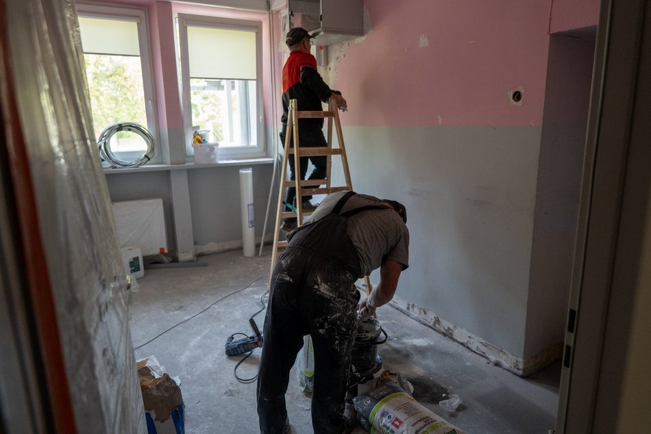 Remont przychodni przy ul. Rzgowskiej 170