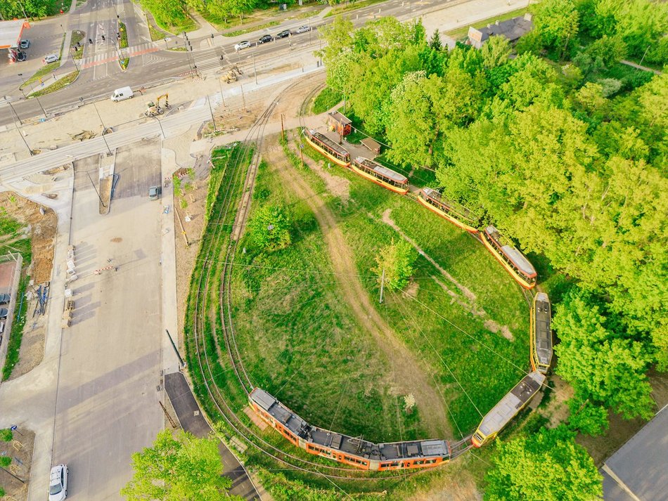 Łódź. Tramwaje MPK Łódź wracają na Kochanówkę. Kiedy pojadą swoimi trasami?