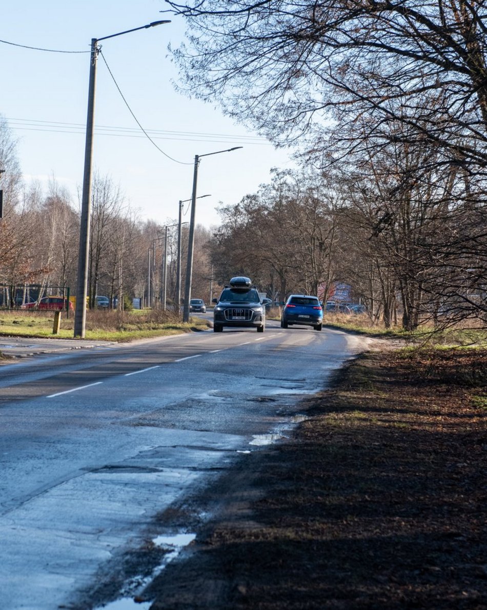 Ulica Rąbieńska do remontu