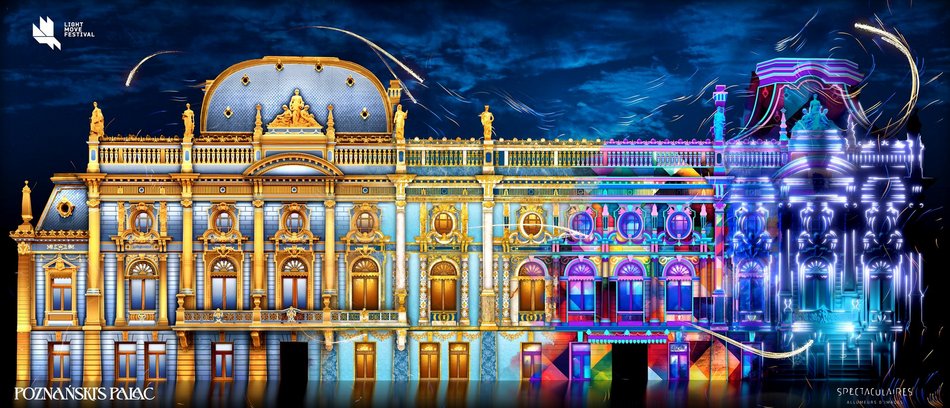 Light Move Festival 2025 Łódź w pałacu Poznańskich! Mappingi oraz koncerty Przybysz, De Mono i innych