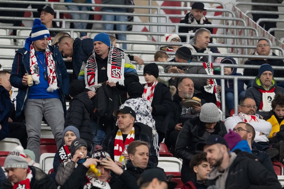 Kibice na meczu ŁKS Łódź z Miedzią Legnica. Odszukaj się w naszej galerii