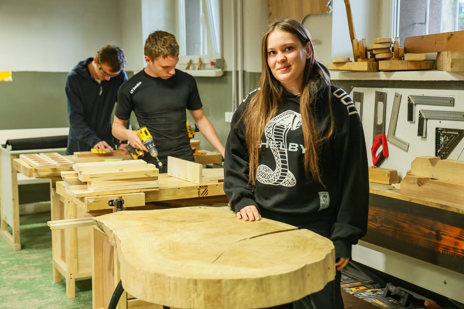 Łódź. Młodzi Mistrzowie Stolarstwa z Łodzi