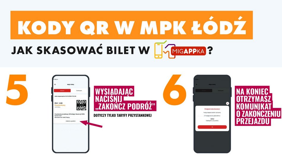 Łódź. MPK Łódź kod QR instrukcja 