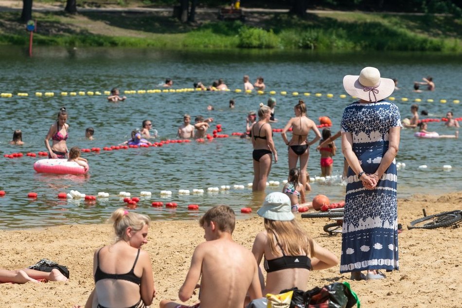 Łódź. Otwarcie kąpielisk