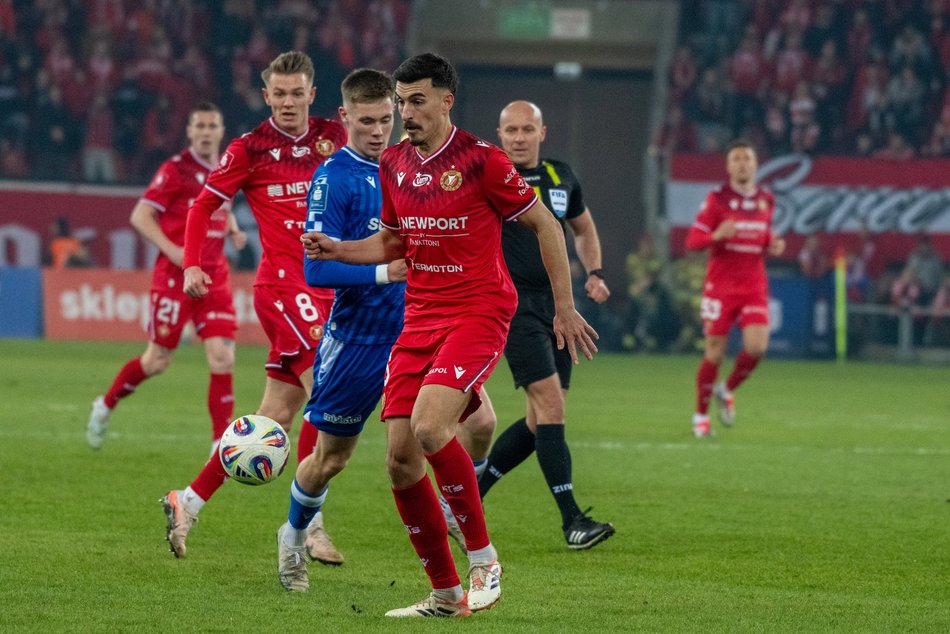 Łódź. Wymarzony debiut Vukovicia! Widzew Łódź triumfuje nad Lechem Poznań