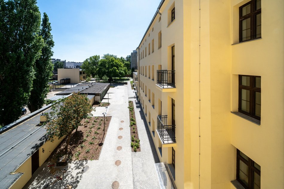 Budynki przy Północnej 23 po modernizacji